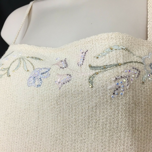 SOLD St. John Evening 6 Skirt Suit 3-Pc Crystal - Picture 6 of 8